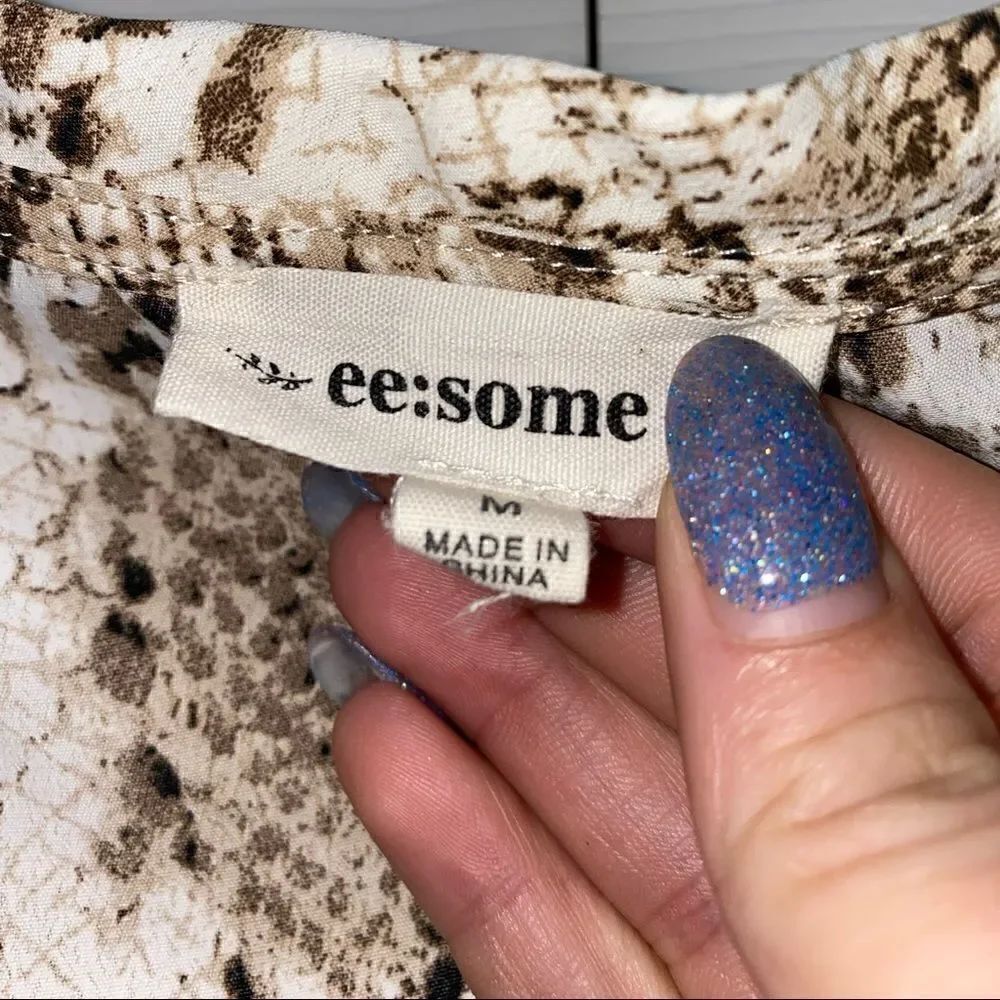 ee:some Snake Print Top  - Picture 3 of 7